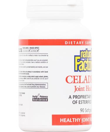 Natural Factors Celadrin Joint Health - 90 Softgels for Mobility & Comfort - Buy Online on GoSupps.com