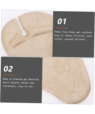 Mobestech 15 Pairs Forefoot Pad Stickers for Comfortable Sandals - Cushions for Women s Flip-Flops & Dressy Thong Sandals - Buy Online on GoSupps.com