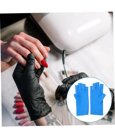 Healeved 1 Pair Nail Gloves Child Glove Light Elastic Spandex Anti-Black - Buy Online on GoSupps.com
