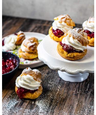 Ruf Red Maraschino Cherries - Extra Fruity Non-Alcoholic Cocktail Cherries for Cakes & Cocktails | 4 Pack x 100g - Buy Online on GoSupps.com