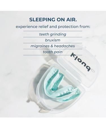 Kloud Night Guard 2 Pack - Custom Moldable Dental Mouth Guard for Teeth Clenching and Grinding - Mint Flavor - Buy Online on GoSupps.com