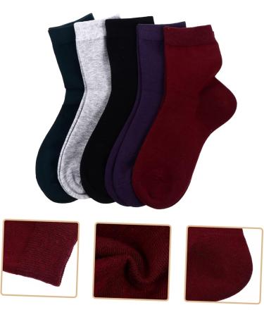 Ipetboom 5 Pairs Gel Ripstop Socks Silicone Socks Stockinette Dry Cracked Socks Calcetines para Mujer Moisturizing Foot Sock Spa Women Socks Pure Cotton Women's Nursing Socks Heel - Buy Online on GoSupps.com