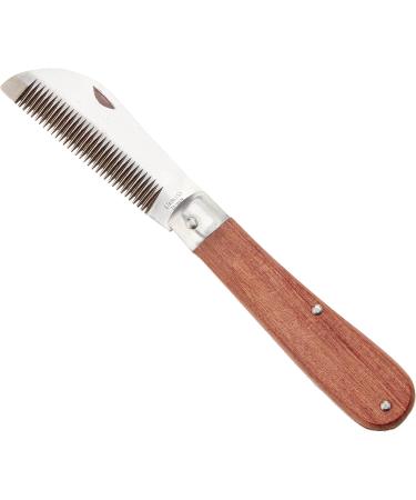 LINCOLN Thinning Knife - Horse &Amp Pony Grooming - Tidy Manes &Amp Tails Brown - Buy Online on GoSupps.com