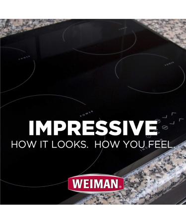 Weiman Glass Cooktop Cleaner & Polish - 15 Oz | For Glass/Ceramic Smooth Top Ranges | Shines & Protects | Gentle Formula - Buy Online on GoSupps.com