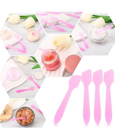 Tbestmax 300 PCS Mini Cosmetic Spatulas - Disposable Pink Makeup & Skin Care Tools for Facial Creams - Buy Online on GoSupps.com
