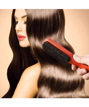 Boar Bristle Hair Brush for Men - Soft Beard Styling Tool for Growth and Texture - Buy Online on GoSupps.com