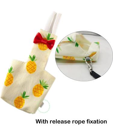 4pcs Washable Bird Diaper Flight Suit for Parakeet Parrot - Size L - Buy Online on GoSupps.com