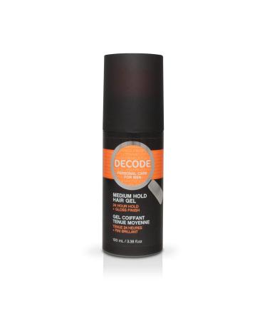 DECODE Medium Hold Hair Gel 3.38 Fluid Ounces