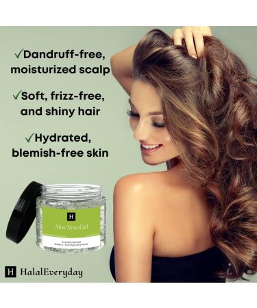 HalalEveryDay | 100% Pure Aloe Vera Gel | After Sun Care Soothe & Hydrate | Sun Burn Relief | Moisturizing | Vegan | 4 oz - Buy Online on GoSupps.com