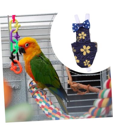 Buy Bcoath Parrot Diaper & Pet Cosplay Suit for Small Birds - Perfect for Nymphensittich Canaries & More | International Shipping Available - Buy Online on GoSupps.com