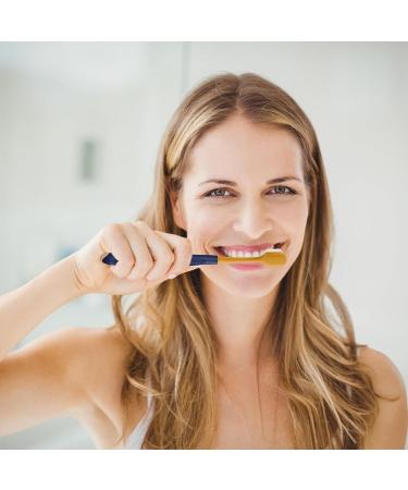 Rissunkv Soft Toothbrush Six-Pack | Extra Soft Bristles for Gum Health | Ultra-Like Wide Head Design for Adults | International Shipping Available - Buy Online on GoSupps.com