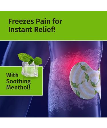 FDA-Listed Hemp Knee Relief Patch | CoolNumb Triple Action Technology | Up to 8 Hours Relief | Ergonomic Design - Buy Online on GoSupps.com