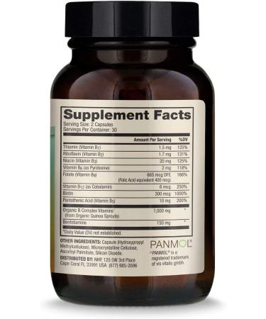 Dr. Mercola Vitamin B Complex with Benfotiamine â€“ 60 Capsules for Energy & Wellness - Buy Online on GoSupps.com