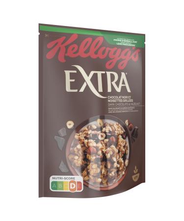 Kellogg's Extra Dark Chocolate Hazelnut Cereal, 500g