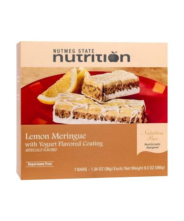 Nutmeg State Nutrition - High Protein Snack Bars 10g Protein 150 Calories Low Sodium 19g Carbs 2g Fiber 7 Servings Per Box
