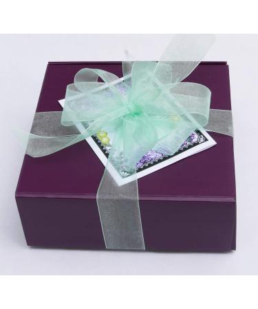 Lilac & Gooseberry Gift Set | Perfume Lotion Body Wash and Soy Candle | Full Size Items in Pretty Box with Bow and Card | Yennefer Scent of a Sorceress by Bella Des Natural Beauty - Buy Online on GoSupps.com