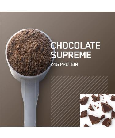 Optimum Nutrition Gold Standard Micellar Casein Protein Powder - Chocolate Supreme 1.87lb - Slow Digesting Formula for Overnight Muscle Recovery and Satiety - Buy Online on GoSupps.com