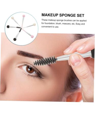 FRCOLOR 30 Pcs Double Ended Eyebrow Brush Kids Lipstick Mascara Eye Shadow Brush Child Liquid Eggs 8x1.4cmx5pcs As Shownx5pcs - Buy Online on GoSupps.com