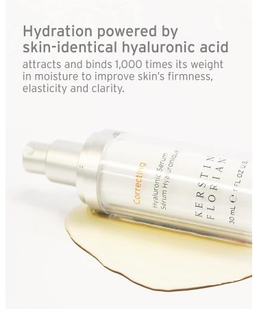 Kerstin Florian Hyaluronic Serum - Moisturizing Anti-Aging with Hyaluronic Acid - 1 fl oz - Buy Online on GoSupps.com