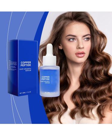 Copper Peptides for Hair Copper Peptide Hair Growth Serum Advanced Copper Peptide Hair Regrowth Serum Copper Peptide for Women Men Copper Peptide Serum for Hair Loss Copper Peptide Formula for Hair - Buy Online on GoSupps.com