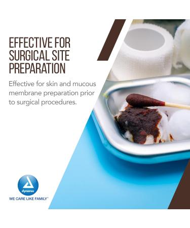 Dynarex Povidone Iodine Scrub 16 oz - Antiseptic Skin Cleanser 1 Count - Buy Online on GoSupps.com