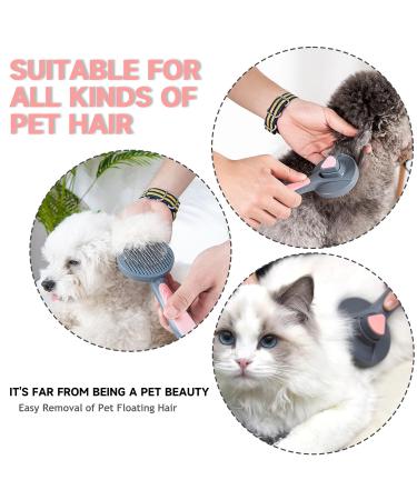 Willight Self-Cleaning Pet Brush for Dogs & Cats - Long & Short Hair - Pet Care Tool for Undercoat Removal - Pink - Buy Online on GoSupps.com