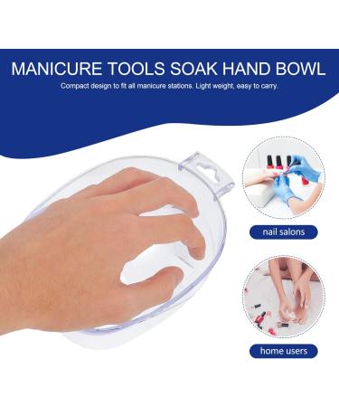 Ipetboom Manicure Hand Soak Bowl Nail Glitter Nail Tool Nail Art Salon Supply Manicure Removing Bowl Soaking Bowl T Tool Nursing Nail Gel Polish Manicure Tool Acrylic Japanese-style Remover - Buy Online on GoSupps.com