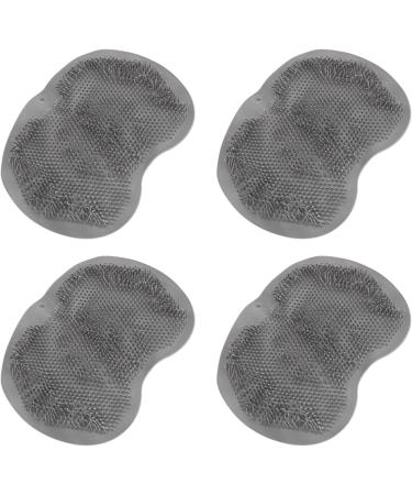 Foot Cleaner Massage Mat - Non-Slip Back Shower Mat with 4 Suction Cups & Soft Bristles for Ultimate Bathroom Relaxation - Buy Online on GoSupps.com