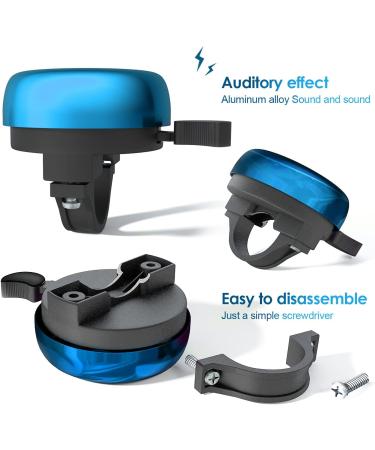 Shop Sangkoo Bicycle Bell for Racing & Cycling - Crisp Sound for Kids & Adults - Blue Tyrannosaurus Rex Design - Buy Online on GoSupps.com