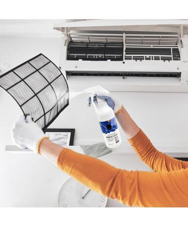 AC Cleaner - 500ml Household AC Stain Remover Spray Air Conditioner Stain Remover Heavy Duty Detergent Cleaning Solution Multipurpose Cleaner Rowces - Buy Online on GoSupps.com