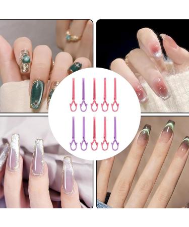  Sghtil Nail Polish Finger Protector Nail Polish Protector for Fingers | Professional Nail Polish Art Clip | 10X Nail Polishing Art Clip Protector - Buy Online on GoSupps.com