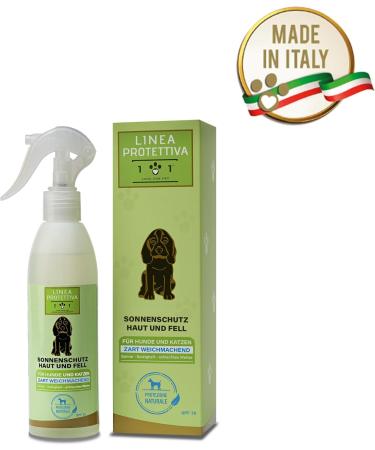 Natural Sun Protection Spray for Dogs & Cats | 250ml Sunscreen Fluid - Linea 101 - Buy Online on GoSupps.com