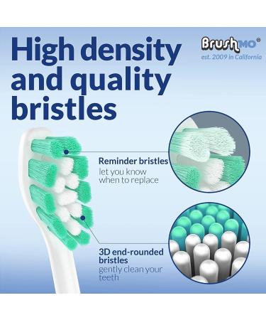 Brushmo Teeth Whitening Bundle: Sonicare Compatible Replacement Heads and Pap+ Whitening Strips - Buy Online on GoSupps.com