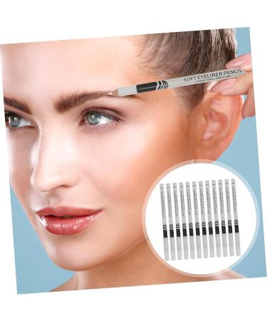 SOESFOUFU 12pcs Lying Silkworm Eyeliner Eyeliners Waterproof Eyebrow Pencil Sparkle Highlighters White Powder - Buy Online on GoSupps.com