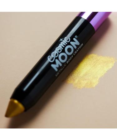 Cosmic Moon Metallic Face & Body Paint Set - 3.5g Professional Makeup for Stunning Designs - International Shipping Available - Buy Online on GoSupps.com