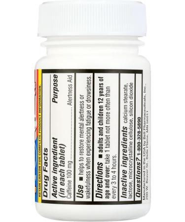 Buy Jet-Alert 100 MG Caffeine Tablets - 120 Count Pack of 3 | Fast International Shipping - Buy Online on GoSupps.com