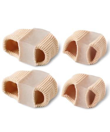 Wicking Breathable Toe Spacers Separators with Gel Lining for Bunion Pain Relief - Moisturizing Gel Bunion Corrector Socks - 1 Fl Oz - Buy Online on GoSupps.com