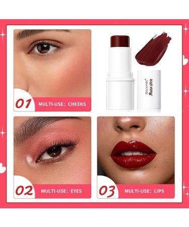 Multi Stick Face Makeup 4 in 1 Multi Stick Face Makeup Kit - Stick for Cheeks & Lips Highlighter Stick for Glow Contours Stick for Shaping Lip Balm for Moisturizing Make Up ( Sz01830-5-02 ) No. 02 in a Set of Four - Buy Online on GoSupps.com