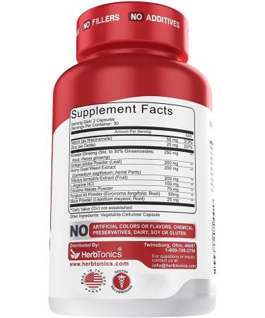 Testosterone Booster for Men Male Enhancing Pills - Enlargement Supplement Increase Size Energy Strength & Stamina Enhancement Ginseng Pill | Apple Cider Vinegar Capsules Plus Keto BHB | Fat Burner - Buy Online on GoSupps.com