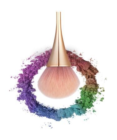 Uooker Professional Large Powder Mineral Brush - Perfect for Mineral Foundation Blending Rose Gold | International Shipping Available - Buy Online on GoSupps.com