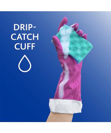 Playtex Living Small Rubber Cleaning Gloves - 2 Pairs | Premium Reusable Household Gloves - Buy Online on GoSupps.com