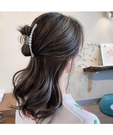 3PCs Large Non-Slip Hair Clips - Shonco Transparent Banana Hair Claw Clips for Women & Girls - Buy Online on GoSupps.com