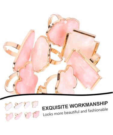 Palette Bague Pour Ongles 8 Pi ces Petite Taille Imitation Coquillage Pour Nail Art Professionnel F te Manucure Peau Sensible - Buy Online on GoSupps.com