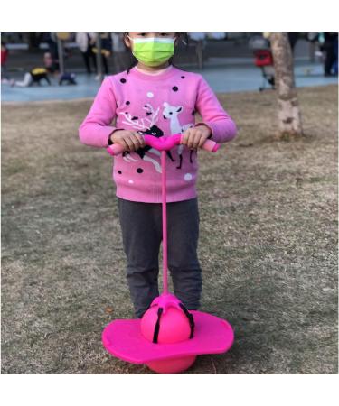 Christoy Pogo Jumper with Handle and Ball Pump - Safe and Fun High Jump Toy for Kids and Adults (Pink) - Buy Online on GoSupps.com