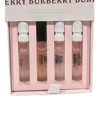 Designer Her Mini Sample Vial Perfume Gift Box Set (Small/Mini/Travel Sample Size) - 4 pcs - Buy Online on GoSupps.com