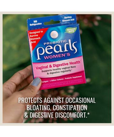 Nature's Way Probiotic Pearls for Women's Vaginal & Digestive Health - 30 Softgels - Buy Online on GoSupps.com