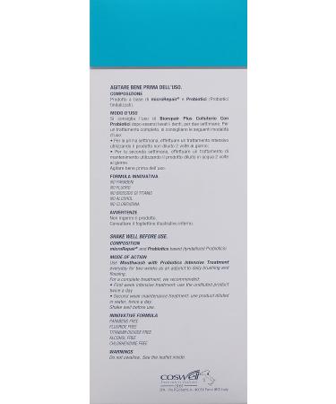 Biorepair Plus Anti-Battery Mouthwash - Intensive Treatment | 250ml | Best for Oral Health - Shop Internationally! - Buy Online on GoSupps.com