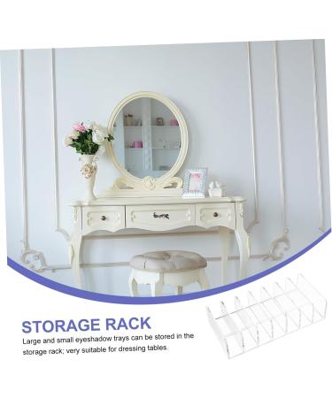 Balacoo Storage Rack Acrylic Display Stands Clear Stand Desk Transparent Cosmetic Organizer Pack Makeup Box - Buy Online on GoSupps.com