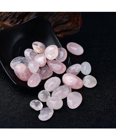 Natural Pink Powder Crystal Gravel Rock Madagascar Rose Quartz Raw Gemstone Specimen Decoration Stone Stone Crystal Reiki 100g 10-30mm