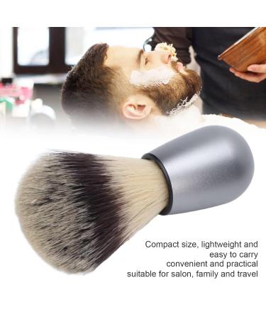 Professional Hair-Razor Brush | Synthetic Shaving Foam Brush for Wet Shaving & Mustache Care | Metal Handle Safety Razor Tool for Men - Buy Online on GoSupps.com